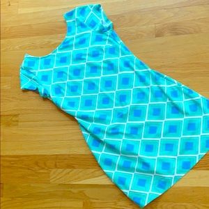 Mahi Gold Addie short sleeve dress. Size Small.